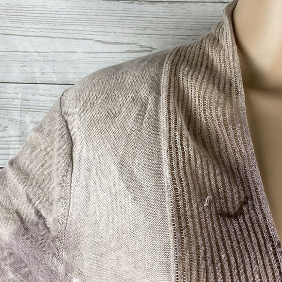 Chico's Size 1 Cardigan African Savanna Elephant Print - Picture 3 of 12